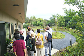 実際に館内を見学